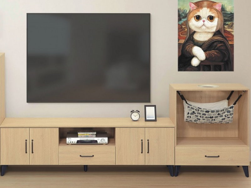 貓貓8.5尺電視櫃-台北傢俱桃園傢俱新竹傢俱