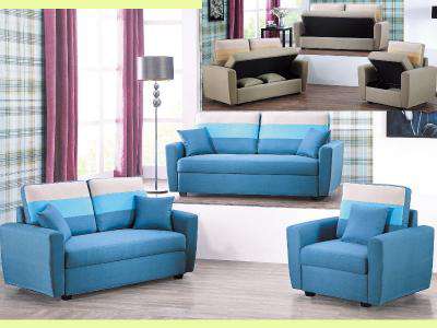 藍色沙發組-台北傢俱桃園傢俱新竹傢俱