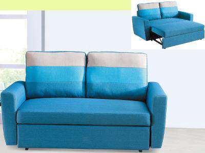 藍色沙發床-台北傢俱桃園傢俱新竹傢俱