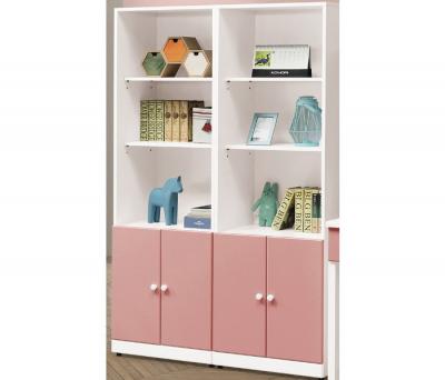 雲朵粉紅色4尺書櫃-台北傢俱桃園傢俱新竹傢俱
