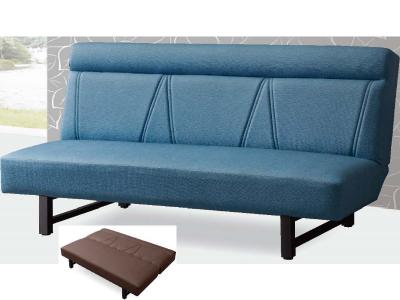 吉利淺藍色折疊沙發床-台北傢俱桃園傢俱新竹傢俱