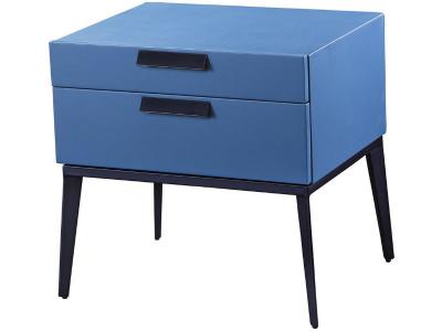 藍色床頭櫃-台北傢俱桃園傢俱新竹傢俱